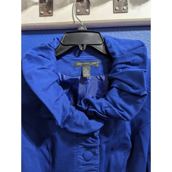 XL INC International Concepts Voltage Ruffled Coat NWT - Picture 7 of 16